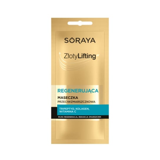 Soraya, Złoty Lifting regenerująca maseczka przeciwzmarszczkowa, 8ml Soraya