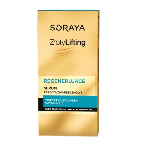 Soraya, Złoty Lifting Regenerujące Serum Przeciwzmarszczkowe, 30ml Soraya