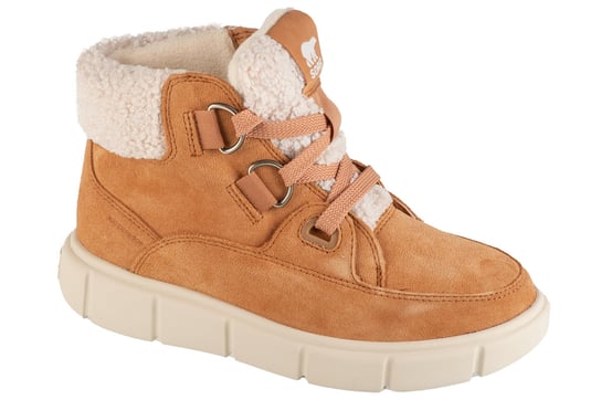 Sorel Explorer III NW Lace WP 2077961252, Damskie, buty zimowe, Brązowy Sorel