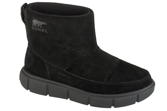 Sorel Explorer III Slip-on WP 2077971010, Damskie, buty zimowe, Czarne Sorel