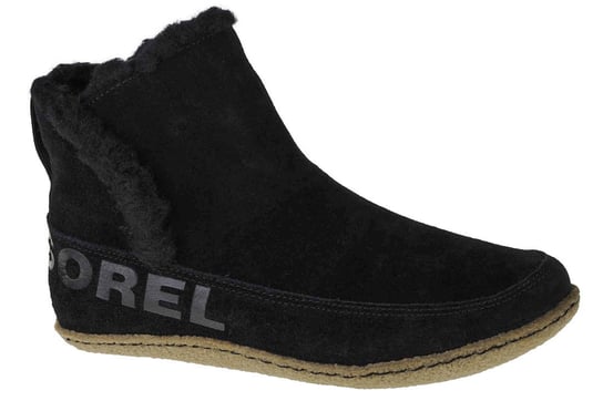 Sorel Nakiska Bootie 1876141011, damskie buty zimowe czarne Sorel