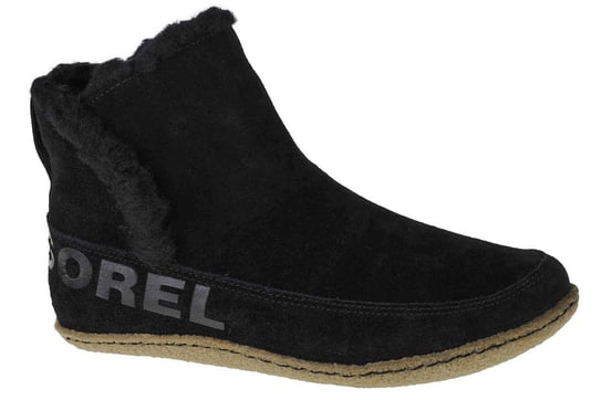 Sorel Nakiska Bootie 1876141011, Damskie, buty zimowe, Czarne Sorel