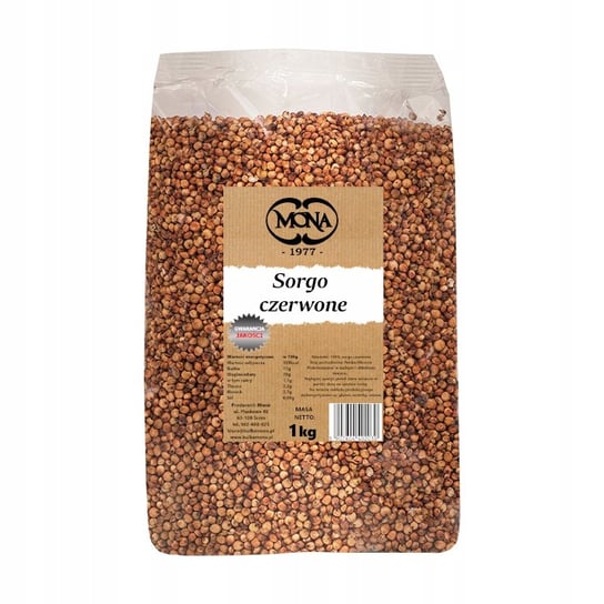 Sorgo czerwone ziarno MONA 1kg, PREMIUM MONA