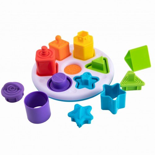 Sorter Kształtów Kolorów Plugzy Fat Brain Toys Fat Brain Toys