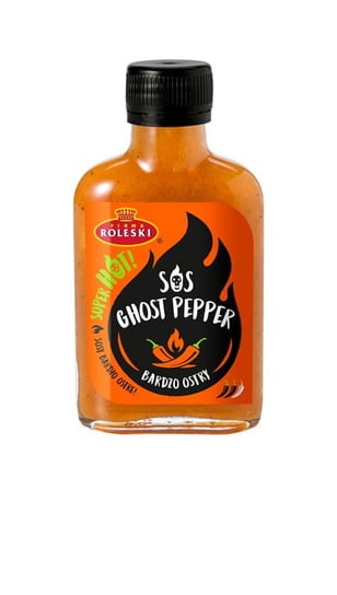 Sos Bardzo Ostry Ghost Pepper 115g Roleski