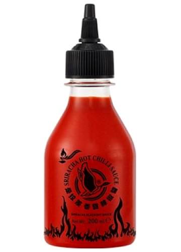 Sos chili Sriracha Blackout, ekstremalnie ostry 200ml - Flying Goose Flying Goose