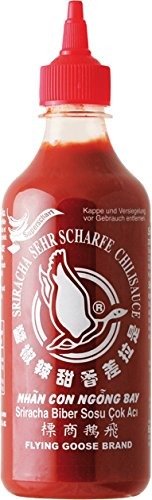 Sos chili Sriracha, piekielnie ostry (chili 70%) 455ml - Flying Goose Flying Goose