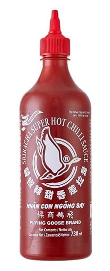 Sos chili Sriracha, piekielnie ostry (chili 70%) 730ml - Flying Goose Flying Goose