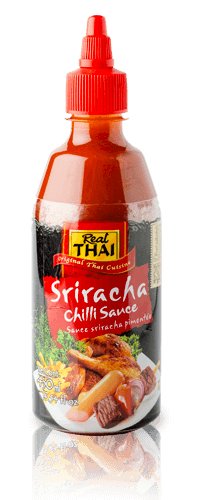 Sos chili Sriracha, pikantny 430ml - Real Thai Real Thai
