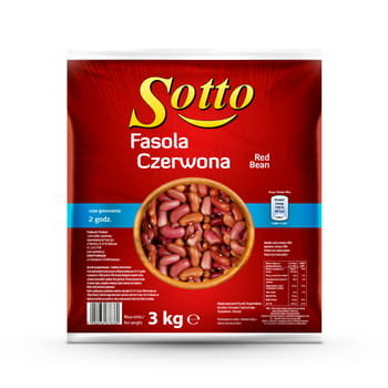 Sotto Fasola Kolorowa (Czerwona) 3Kg Inny producent