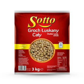 Sotto Groch Łuskany Cały 3Kg Inny producent