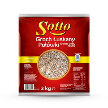 Sotto Groch Łuskany Połówki 3Kg Inny producent