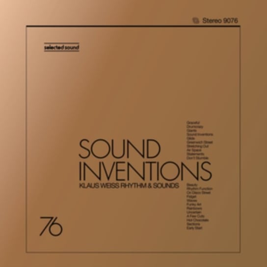 Sound Inventions, płyta winylowa Klaus Weiss Rhythm & Sounds