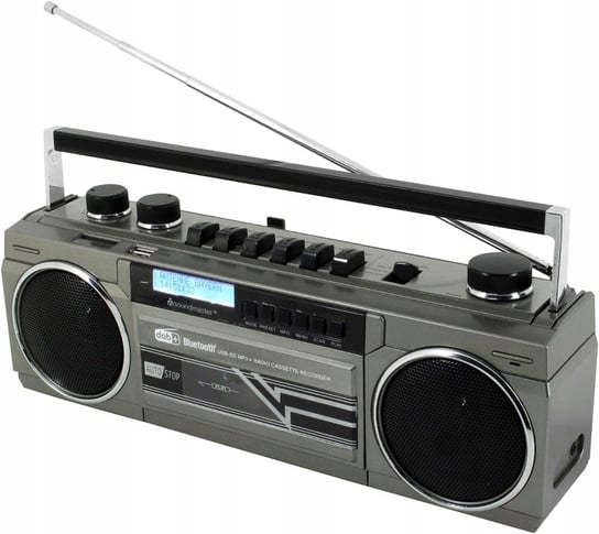 Soundmaster SRR70TI Retro Magnetofon kasetowy z DAB+ USB SD i Bluetooth Inna marka