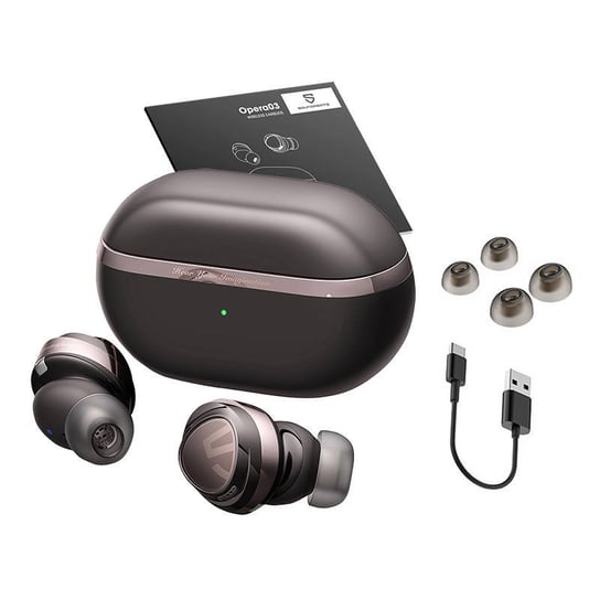 SOUNDPEATS Opera 03 słuchawki bezprzewodowe czarne SoundPeats
