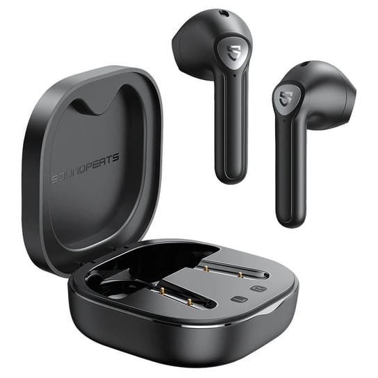 Soundpeats Trueair2 - Bezprzewodowe Słuchawki Douszne Bluetooth 5.2 Tws : Kolor - Czarny SoundPeats