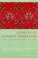 Sources of Japanese Tradition Bary Wm Theodore