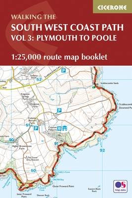 South West Coast Path Map Booklet. Plymouth to Poole Dillon Paddy