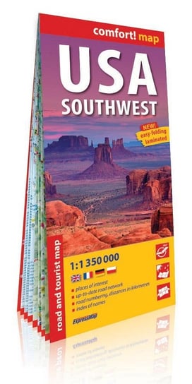 Southwest USA. Mapa 1:1 350 000 Opracowanie zbiorowe