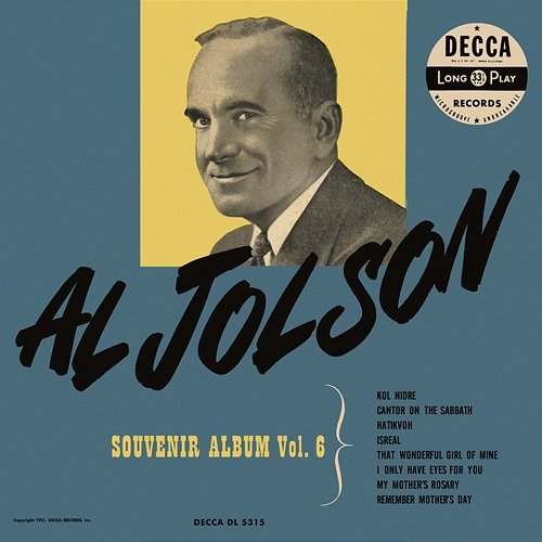 Souvenir Album Al Jolson