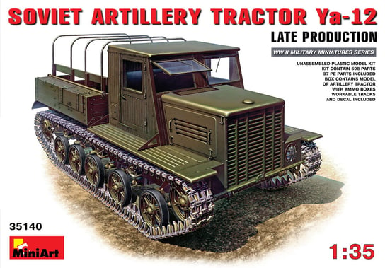 Soviet Artillery Tractor YA-12 1:35 MiniArt 35140 MiniArt