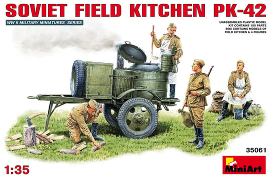 Soviet Field Kitchen Pk-42 1:35 MiniArt 35061 MiniArt