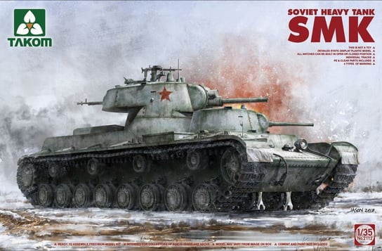 Soviet Heavy Tank SMK 1:35 Takom 2112 Takom
