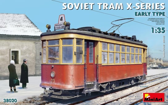 Soviet Tram X-series. Early Type 1:35 MiniArt 38020 MiniArt