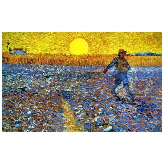 Sower With Setting Sun - Vincent Van Gogh 50x80 Legendarte