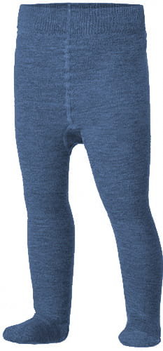 Sówka rajstopki bawełna  melanż jeans  - 128-134 Sówka
