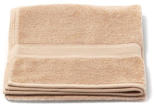 SOXO, Miękki ręcznik kąpielowy, Beżowy, rozm. 140x70 cm SOXO