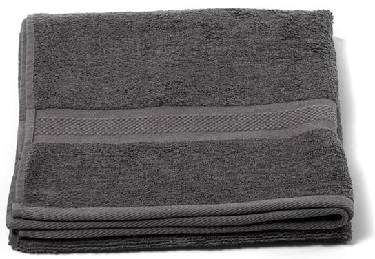 SOXO, Miękki ręcznik kąpielowy, Szary, rozm. 140x70 cm SOXO