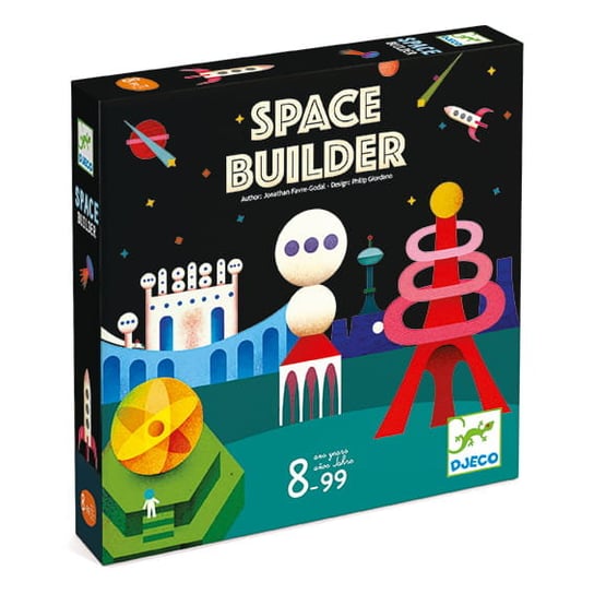 Space Bulider, gra planszowa, Djeco Djeco