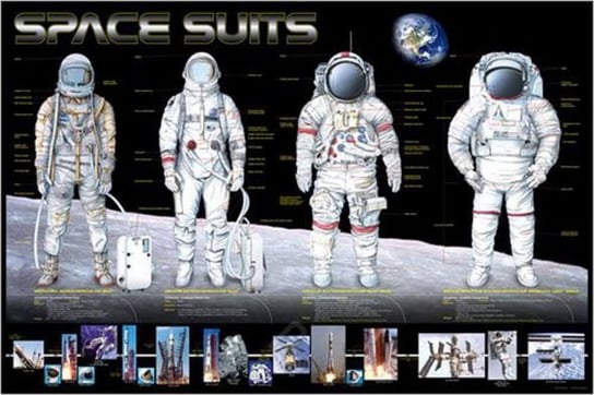 Space Suits - plakat 61x91,5 cm Pyramid Posters
