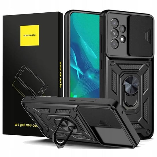 Spacecase Camring Galaxy A53 5G Czarny SpaceCase