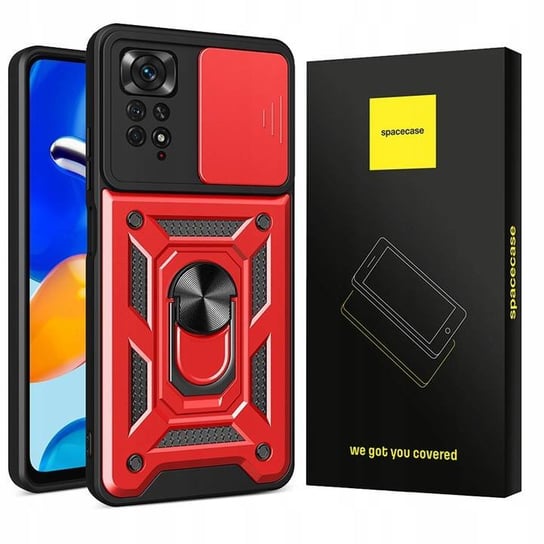 Spacecase Camring Redmi Note 11 Pro 5G Czerwony SpaceCase