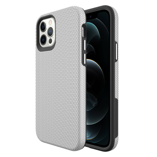 SPACECASE Core iPhone 12 /12 Pro srebrny Spacecase