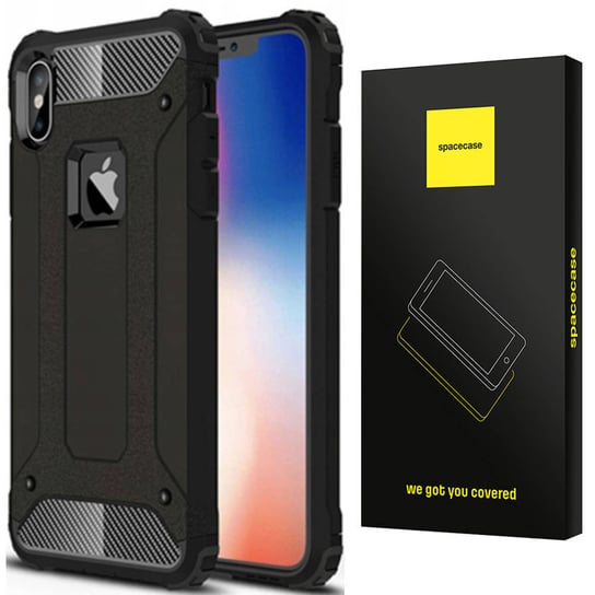 SPACECASE X-ARMOR IPHONE X/XS CZARNY SpaceCase