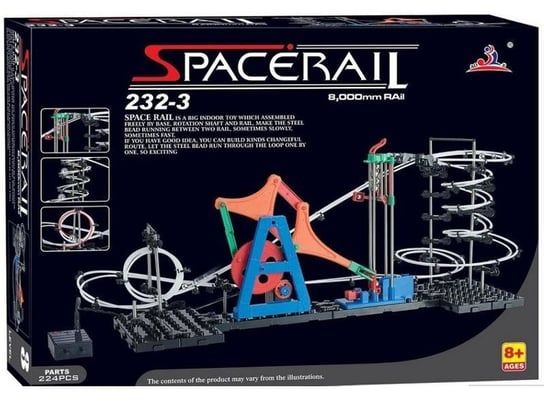 SpaceRail Tor Dla Kulek - Level 3 (8 metrów) Kulkowy Rollercoaster Spacerail