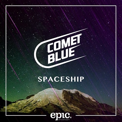 Spaceship Comet Blue