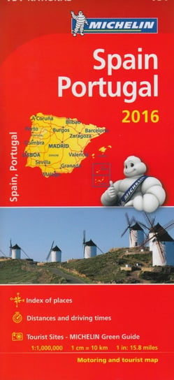 Spain, Portugal. Mapa 1:1 000 000 Opracowanie zbiorowe