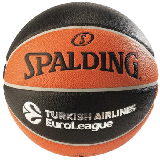 Spalding Euroleague Tf-500 Ball 77101Z Unisex Piłka Do Koszykówki Pomarańczowa Spalding
