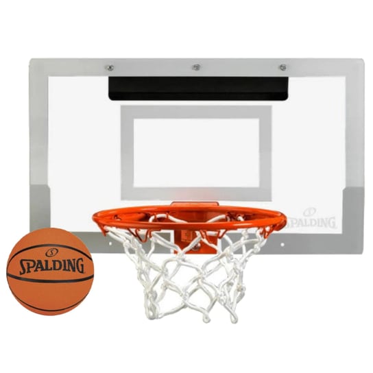 Spalding Mini Arena Slam 180 Basketball Backboard 561033Cn Tablica Do Koszykówki Biała Spalding