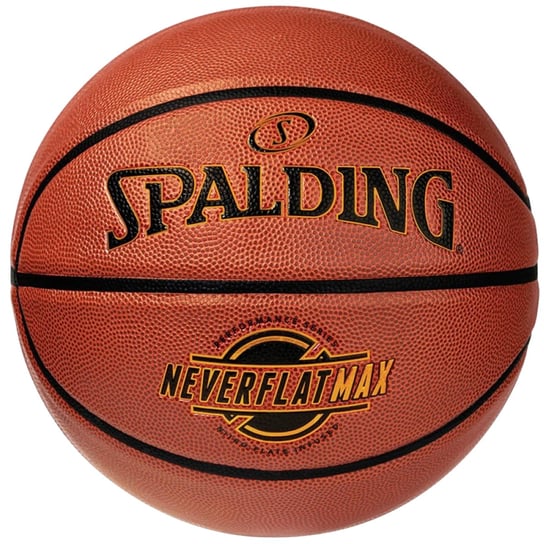 Spalding Nba Neverflat Max Ball 76669Z Unisex Piłka Do Koszykówki Pomarańczowa Spalding