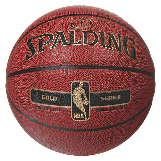 Spalding, Piłka do koszykówki, NBA Tack Soft Gold, brązowy, rozmiar 7 Spalding