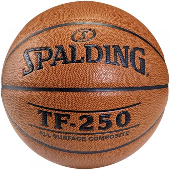 Spalding, Piłka do koszykówki, TF-250, brązowy, rozmiar 6 Spalding