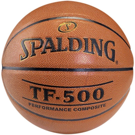 Spalding, Piłka do koszykówki, TF-500, brązowy, rozmiar 6 Spalding