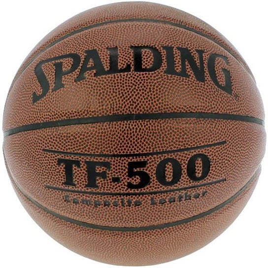 Spalding, Piłka do koszykówki TF 500, brązowy, rozmiar 7 Spalding