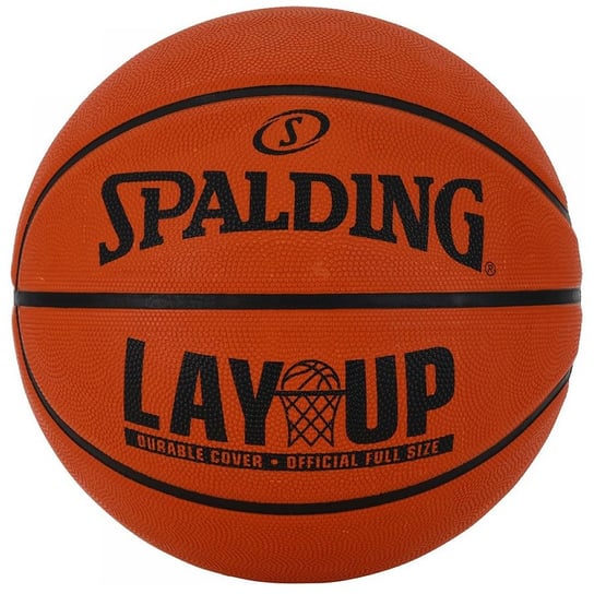 Spalding, Piłka koszykowa, Lay Up, brązowy, rozmiar 7 Spalding