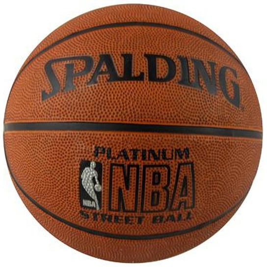 Spalding, Piłka Platinum Street Ball, brązowy, rozmiar 7 Spalding